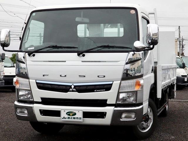 三菱フソウ キャンター 垂直式パワーゲート 平ボディ 積載２Ｔ H30年 (東海) 99