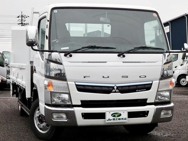 三菱フソウ キャンター 垂直式パワーゲート 平ボディ 積載２Ｔ H30年 (東海) 99