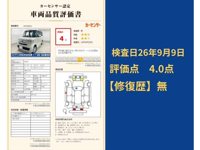 ホンダ Ｎ　ＢＯＸ ６６０ Ｇ Ｌ ホンダセンシング ４ＷＤ H30年 (東海) 99