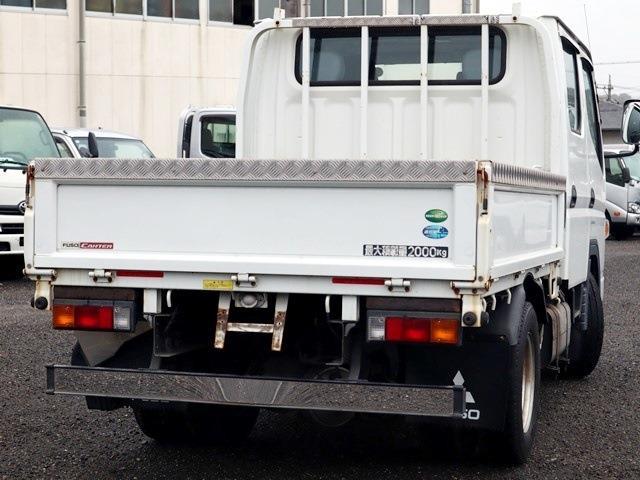 三菱フソウ キャンター Ｗキャブ 積載２Ｔ 全低床 ６人乗 R2年 () 99