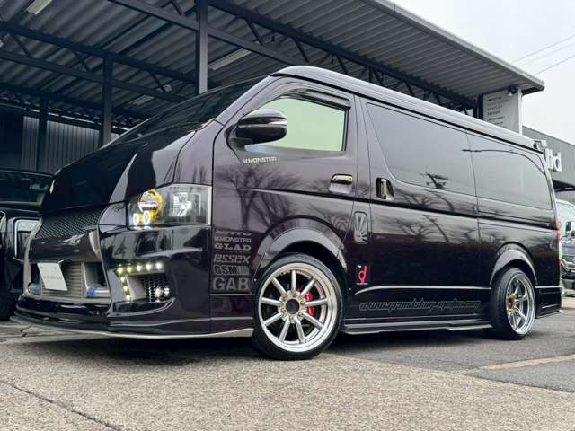 トヨタ ハイエースバン ３．０ スーパーＧＬ ダークプライム ワイド ミドルルーフ ロングボディ ディーゼルターボ H27年 (東海) 99