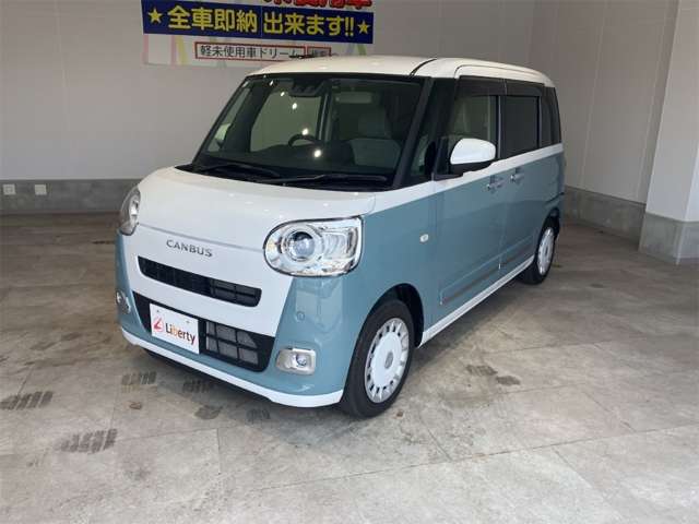 ダイハツ ムーヴ　キャンバス ６６０ ストライプス Ｇ ＥＣＯＩＤＬＥ非装着車 R6年 (近畿) 99