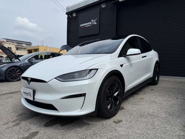 テスラ モデルＸ ロングレンジ ＡＷＤ クリーム内装 ６人乗リ R5年 (東海) 99