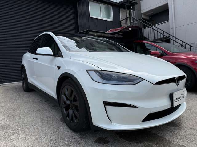 テスラ モデルＸ ロングレンジ ＡＷＤ クリーム内装 ６人乗リ R5年 (東海) 99
