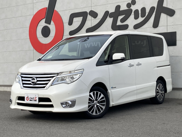 日産 セレナ ２．０ ハイウェイスター Ｖセレクション＋ＳＡＦＥＴＹ Ｓ－ＨＹＢＲＩＤ アドバンストセーフティ ＰＫＧ H27年 (四国) 99