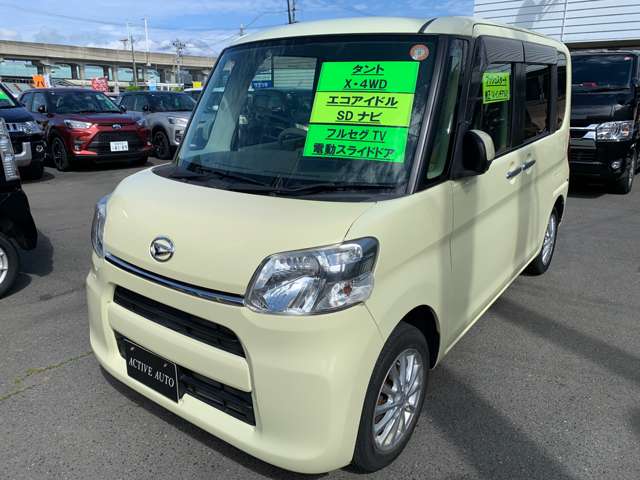 ダイハツ タント ６６０ Ｘ ４ＷＤ H27年 (東北) 99