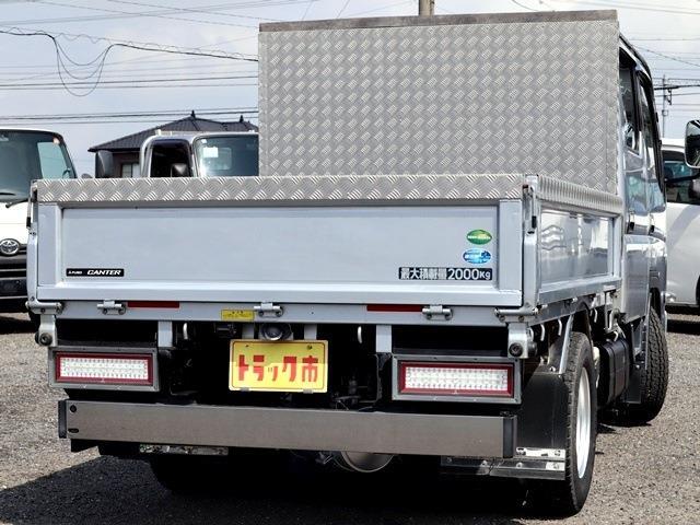 三菱フソウ キャンター Ｗキャブ 積載２Ｔ 平ボディ 全低床 R4年 (東海) 99