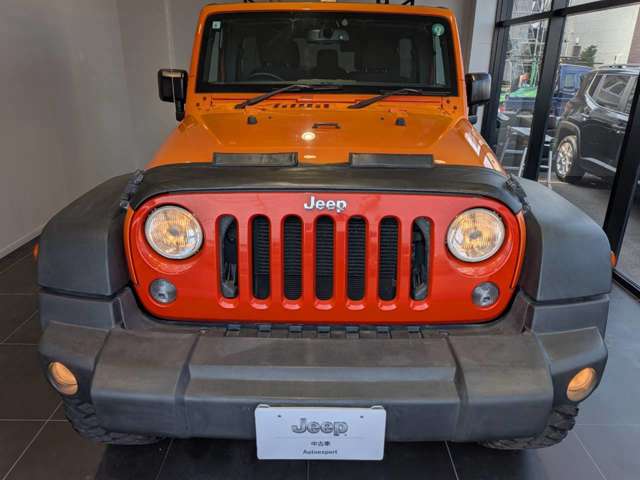 ジープ ラングラー　アンリミテッド アンリミテッド サンセット オレンジ ４ＷＤ H27年 (四国) 99