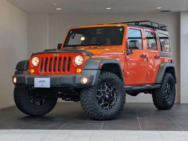 ジープ ラングラー　アンリミテッド アンリミテッド サンセット オレンジ ４ＷＤ H27年 (四国) 99
