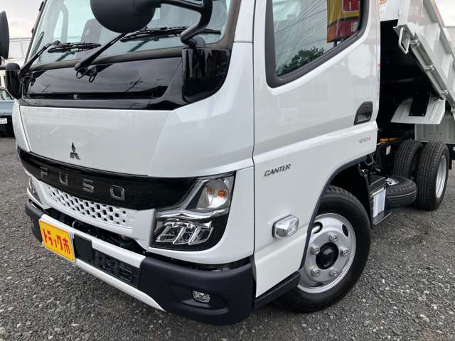 三菱フソウ キャンター ３．０ 強化ダンプ 全低床 ディーゼルターボ R8年 () 99