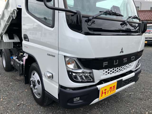 三菱フソウ キャンター ３．０ 強化ダンプ 全低床 ディーゼルターボ R8年 () 99
