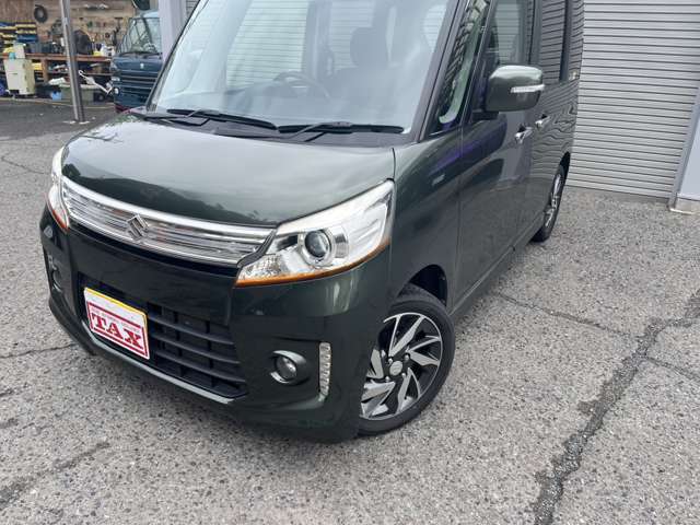 スズキ スペーシア ６６０ カスタム ＴＳ レーダーブレーキサポート装着車 ４ＷＤ H26年 () 99