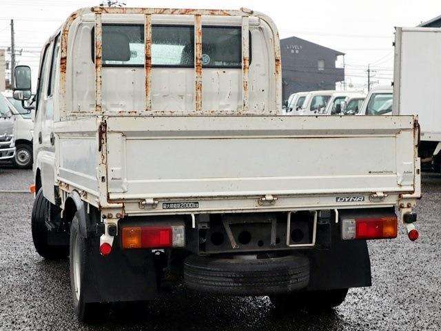 トヨタ ダイナ 平ボディ 積載２Ｔ 標準 Ｗキャブ H27年 (東海) 99