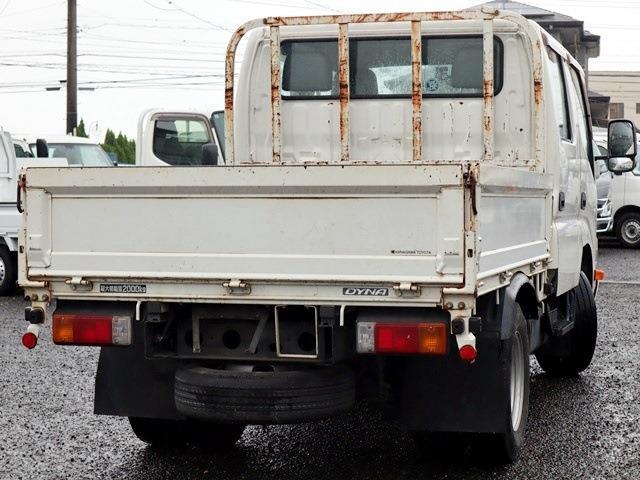 トヨタ ダイナ 平ボディ 積載２Ｔ 標準 Ｗキャブ H27年 (東海) 99