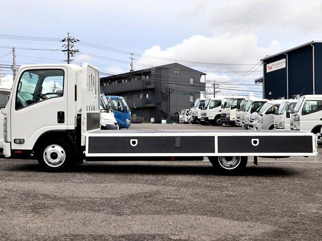 いすゞ エルフ 平ボディ 積載２Ｔ フルフラットロー R1年 (東海) 99