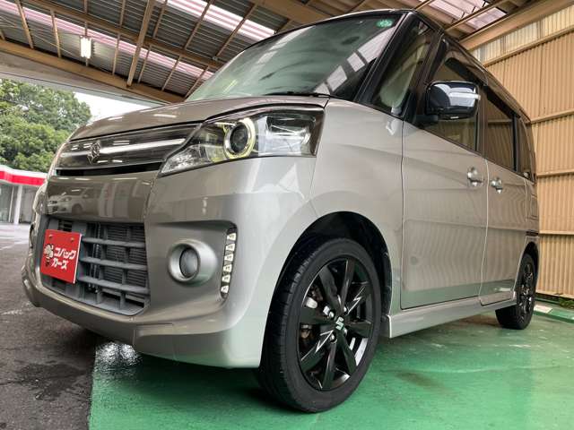 スズキ スペーシア ６６０ カスタム ＸＳ リミテッド スマートフォン連携ナビゲーション装着車 H27年 (東海) 99