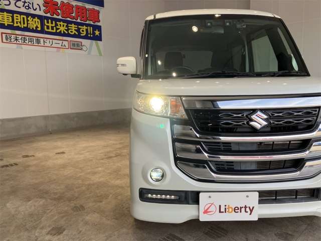 スズキ スペーシア ６６０ カスタム Ｚ デュアルカメラブレーキサポート装着車 H29年 (近畿) 99