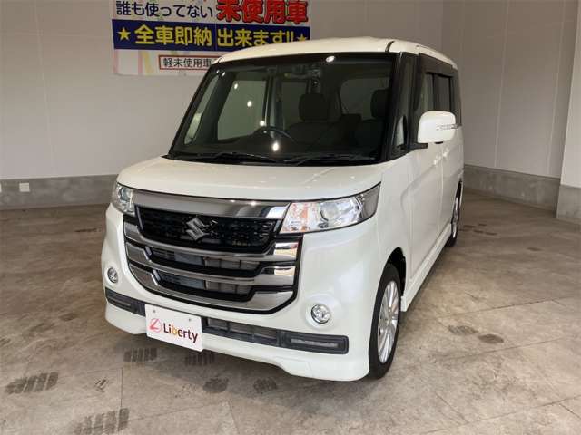 スズキ スペーシア ６６０ カスタム Ｚ デュアルカメラブレーキサポート装着車 H29年 (近畿) 99