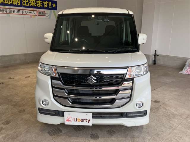 スズキ スペーシア ６６０ カスタム Ｚ デュアルカメラブレーキサポート装着車 H29年 (近畿) 99