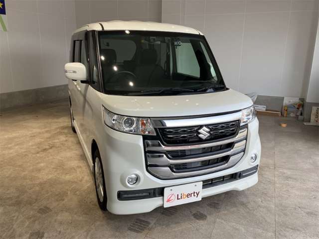 スズキ スペーシア ６６０ カスタム Ｚ デュアルカメラブレーキサポート装着車 H29年 (近畿) 99