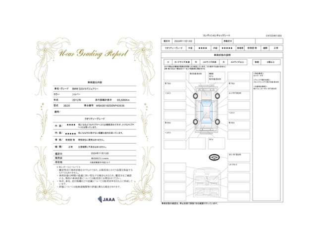 ＢＭＷ ３シリーズ ３２０ｉ　ラグジュアリー H24年 (近畿) 99
