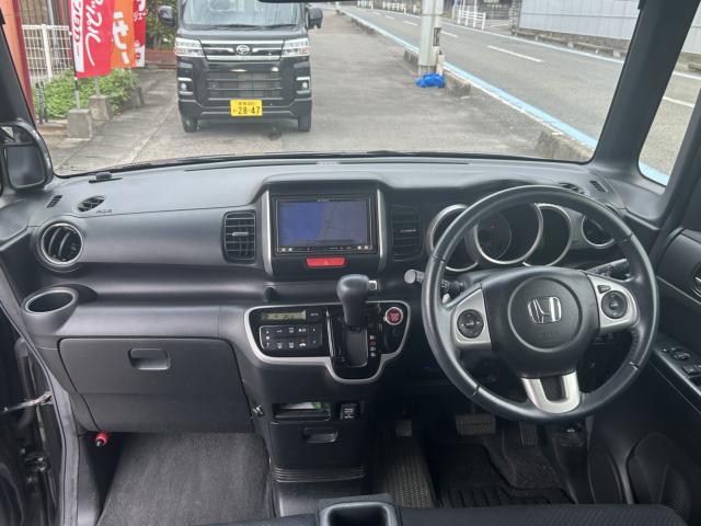 ホンダ Ｎ　ＢＯＸ Ｇ ターボＳＳパッケージ 両側ＰＳＤ ナビ ＴＶ H25年 (四国) 99