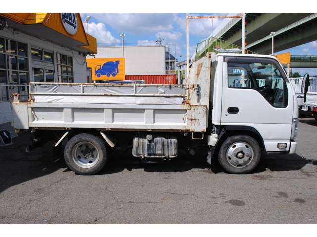 いすゞ エルフ ３．０ＤＴ 強化ダンプ フルフラットロー ３Ｔ H28年 (東海) 99
