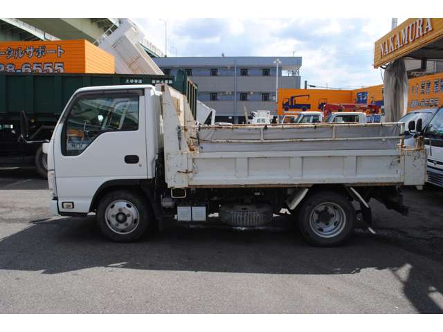 いすゞ エルフ ３．０ＤＴ 強化ダンプ フルフラットロー ３Ｔ H28年 (東海) 99