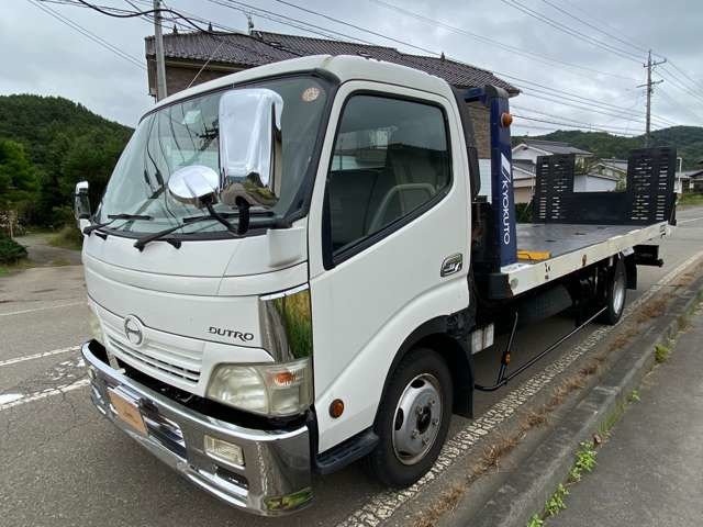 日野自動車 デュトロ フラトップ積載車 H21年 () 99