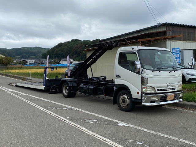 日野自動車 デュトロ フラトップ積載車 H21年 () 99