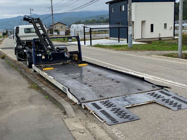 日野自動車 デュトロ フラトップ積載車 H21年 () 99