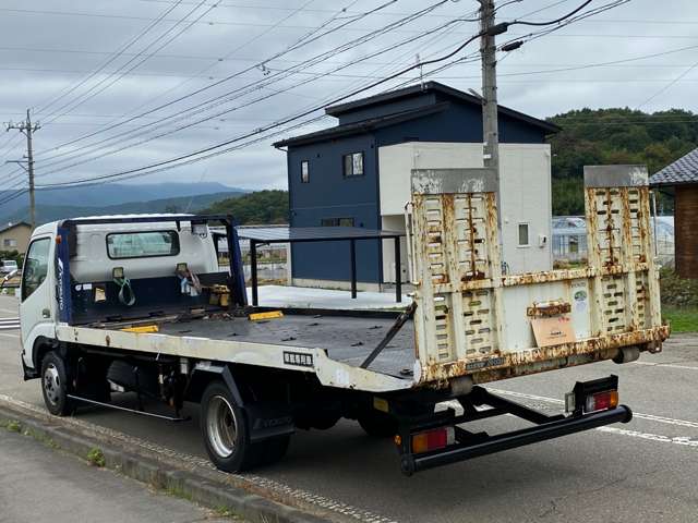 日野自動車 デュトロ フラトップ積載車 H21年 () 99