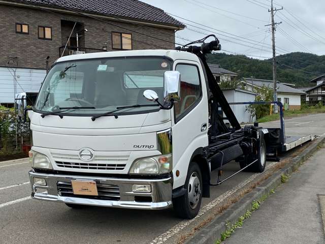 日野自動車 デュトロ フラトップ積載車 H21年 () 99