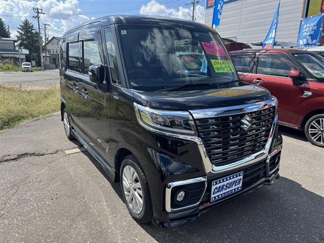 スズキ スペーシア ６６０ カスタム ハイブリッド ＧＳ ４ＷＤ R2年 (東北) 99
