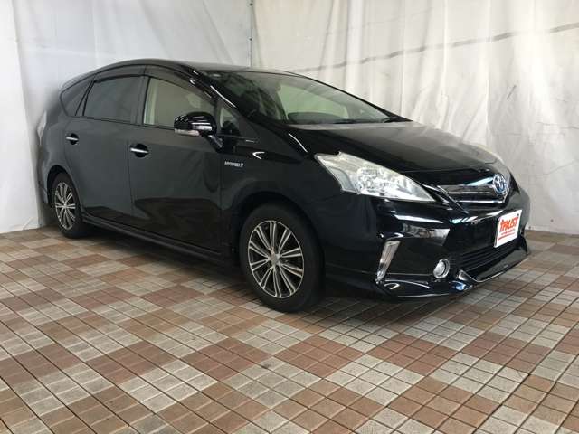 トヨタ プリウスΑ １．８ Ｇ チューン ブラック H25年 (甲信越・北陸) 99