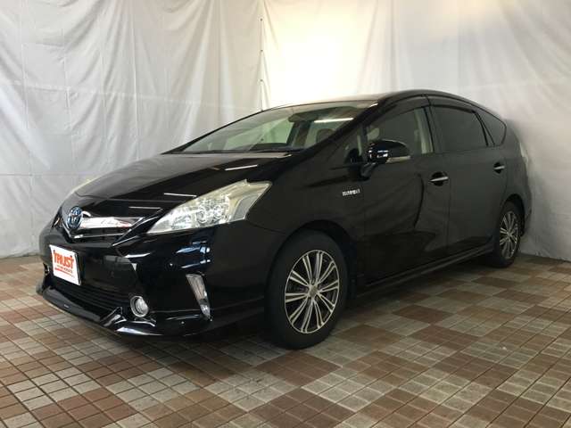 トヨタ プリウスΑ １．８ Ｇ チューン ブラック H25年 (甲信越・北陸) 99