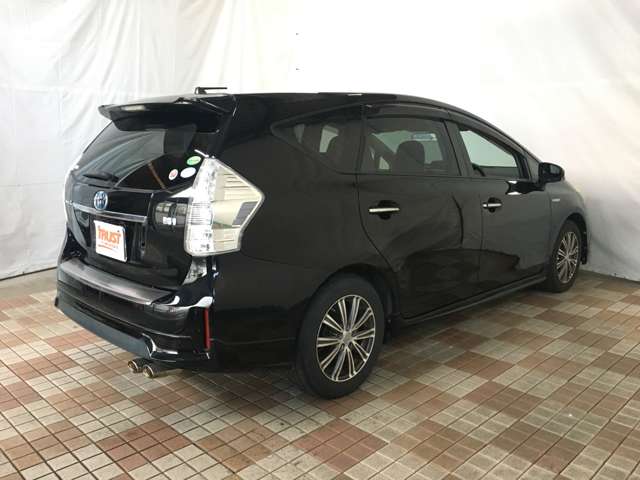 トヨタ プリウスΑ １．８ Ｇ チューン ブラック H25年 (甲信越・北陸) 99