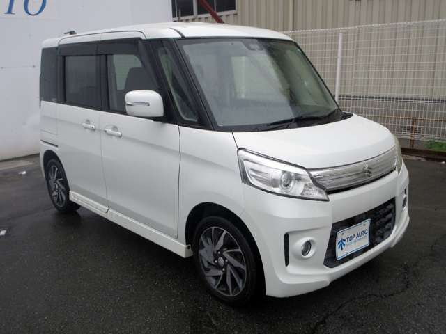 スズキ スペーシア ６６０ カスタム ＴＳ レーダーブレーキサポート スマートフォン連携ナビゲーション装着車 H25年 (関東) 99