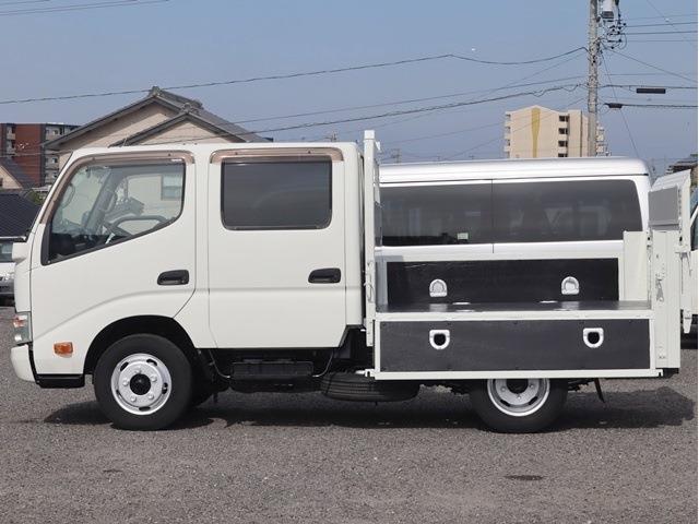 トヨタ ダイナ Ｗキャブ 積載２Ｔ 垂直式パワーゲート H28年 (東海) 99