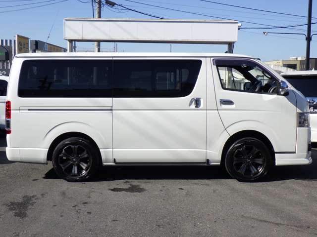 トヨタ ハイエースバン ２．８ スーパーＧＬ ダークプライムＩＩ ロングボディ ディーゼルターボ ４ＷＤ R1年 (関東) 99