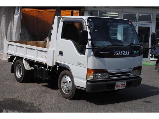 いすゞ エルフ ５．０Ｄ 全低床ダンプ 積載３Ｔ H13年 (東海) 99