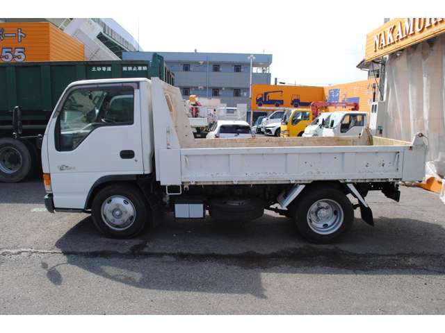 いすゞ エルフ ５．０Ｄ 全低床ダンプ 積載３Ｔ H13年 (東海) 99