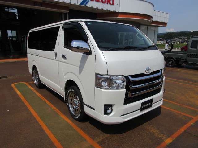 トヨタ ハイエースバン ３．０ スーパーＧＬ ダークプライム ロングボディ ディーゼルターボ ４ＷＤ H29年 (甲信越・北陸) 99