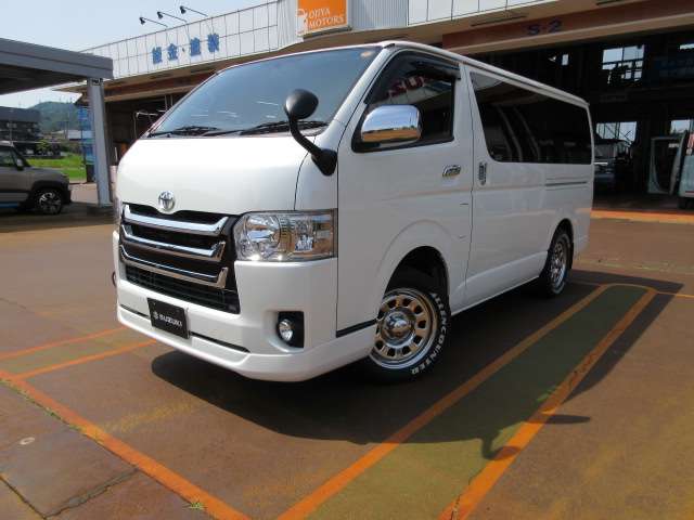 トヨタ ハイエースバン ３．０ スーパーＧＬ ダークプライム ロングボディ ディーゼルターボ ４ＷＤ H29年 (甲信越・北陸) 99