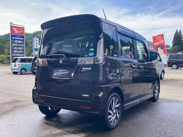 スズキ スペーシア ６６０ カスタム ＸＳ デュアルカメラブレーキサポート装着車 ４ＷＤ H27年 (東北) 99