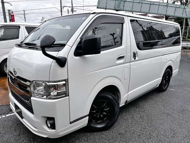 トヨタ ハイエースバン ２．８ スーパーＧＬ ダークプライムＩＩ ロングボディ ディーゼルターボ ４ＷＤ R3年 () 99