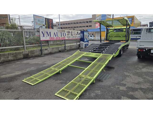 三菱フソウ キャンター ２台積ミ積載車 R2年 (東海) 99