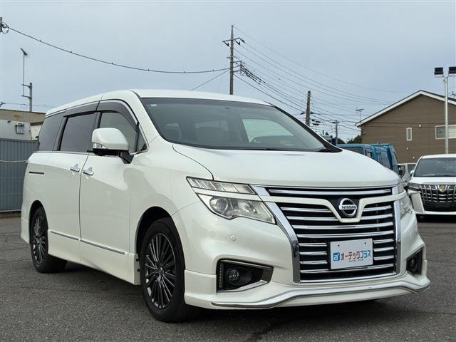 日産 エルグランド ３．５ ３５０ハイウェイスター ホワイトレザー アーバンクロム H29年 (関東) 99