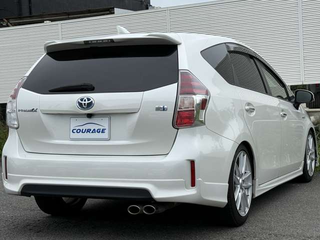 トヨタ プリウスΑ １．８ Ｓ チューン ブラックＩＩ H28年 (関東) 99
