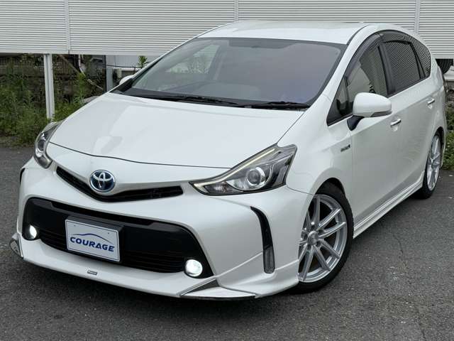 トヨタ プリウスΑ １．８ Ｓ チューン ブラックＩＩ H28年 (関東) 99